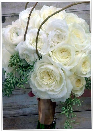 Bridal Bouquet from The Flower Lounge in Kingfisher, OK