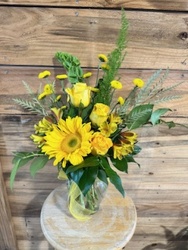 Bouquet of Sunshine from Designs by Dennis, florist in Kingfisher, OK